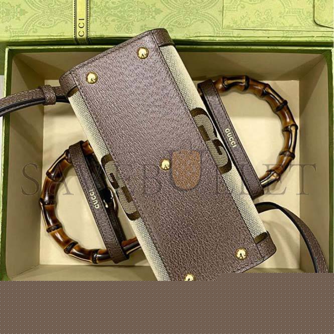 G*u*i diana jumbo gg mini tote bag 655661 (22*16*10cm)